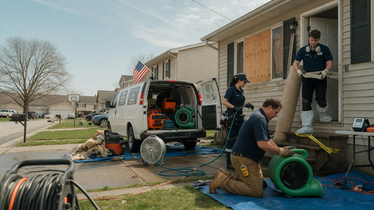 Water Damage Restoration in Rock Falls, IL near me